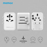 Momax 1-World GaN 方便式旅行插座 (預訂貨品，5月23日送出)
