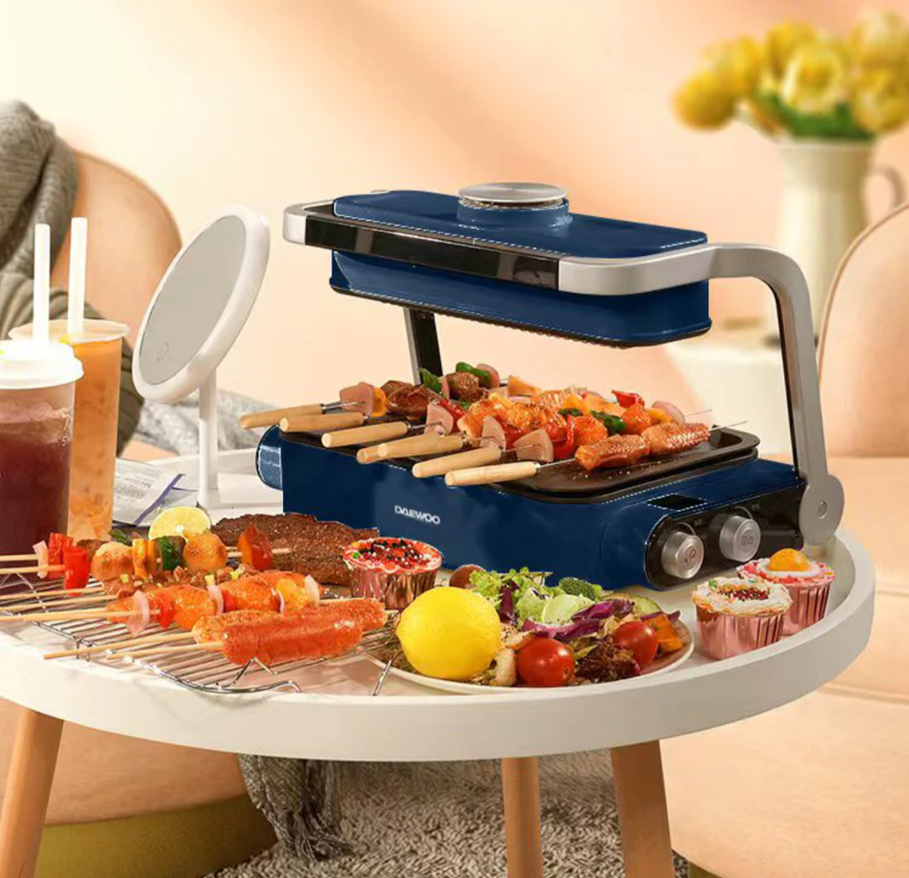 「聚餐烤爐」 DAEWOO 多用途烤爐 –  滿足煎、烤、蒸、煮、涮等多種煮食需求