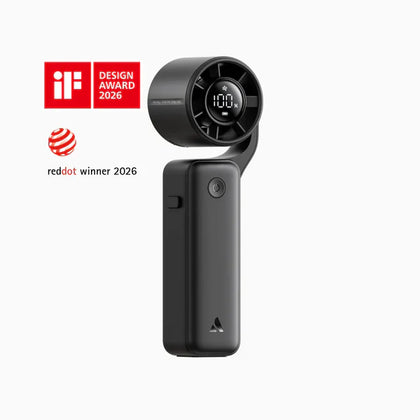 「頭擰擰風扇」Aecooly Air Gimbal 多合一旋轉高速風扇 *** 另送 BUDI Sim Card 工具收納盒
