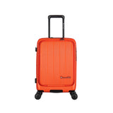 【代理直送，約1星期送出】鋼芯「全能」喼神 - Daycrown 日本剎車靜音輪前揭+中開行李箱