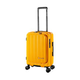 【代理直送，約1星期送出】鋼芯「全能」喼神 - Daycrown 日本剎車靜音輪前揭+中開行李箱