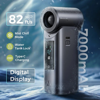 【盤點清貨】 「噴噴風扇」Aecooly 氣動冰霧高速風扇