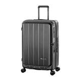 【代理直送，約1星期送出】鋼芯「全能」喼神 - Daycrown 日本剎車靜音輪前揭+中開行李箱