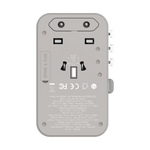 「有寶」旅行火牛 - 70W GaN 3插口及內置伸縮USB-C充電線旅行插座