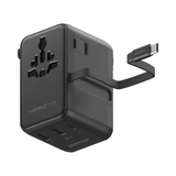 「旅行百搭充電寶」SAVEWO MagCell Ultra (3C+QR) 多功能Qi2無線充電行動電源 (預訂貨品，7月3日送出)