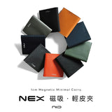 「1cm雙面感應卡包」- NIID NEX Slim Wallet RFID 超薄磁吸銀包 (預訂貨品，11月6日送出)