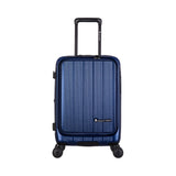 【代理直送，約1星期送出】鋼芯「全能」喼神 - Daycrown 日本剎車靜音輪前揭+中開行李箱