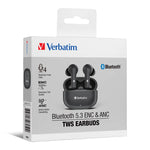【盤點清貨】 Verbatim 藍牙 5.3 ENC 及 ANC 真無線藍牙耳機 (預訂貨品，10月11日送出)
