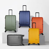 【代理直送，約1星期送出】鋼芯「全能」喼神 - Daycrown 日本剎車靜音輪前揭+中開行李箱