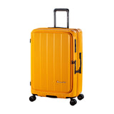 【代理直送，約1星期送出】鋼芯「全能」喼神 - Daycrown 日本剎車靜音輪前揭+中開行李箱