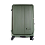 【代理直送，約1星期送出】鋼芯「全能」喼神 - Daycrown 日本剎車靜音輪前揭+中開行李箱