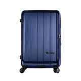 【代理直送，約1星期送出】鋼芯「全能」喼神 - Daycrown 日本剎車靜音輪前揭+中開行李箱