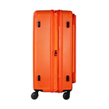 【代理直送，約1星期送出】鋼芯「全能」喼神 - Daycrown 日本剎車靜音輪前揭+中開行李箱