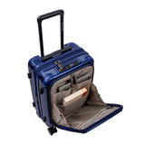 【代理直送，約1星期送出】鋼芯「全能」喼神 - Daycrown 日本剎車靜音輪前揭+中開行李箱