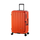 【代理直送，約1星期送出】鋼芯「全能」喼神 - Daycrown 日本剎車靜音輪前揭+中開行李箱