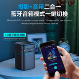 USATISFY mini 無線音箱4K投影機 ***另送60/72寸投影儀抗光幕布 (預訂貨品，9月19日送出)